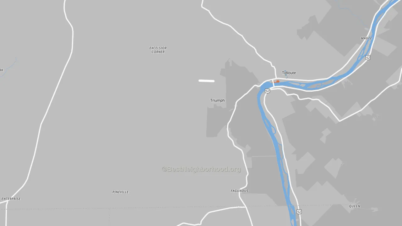 Bike Grade map of Starr, PA