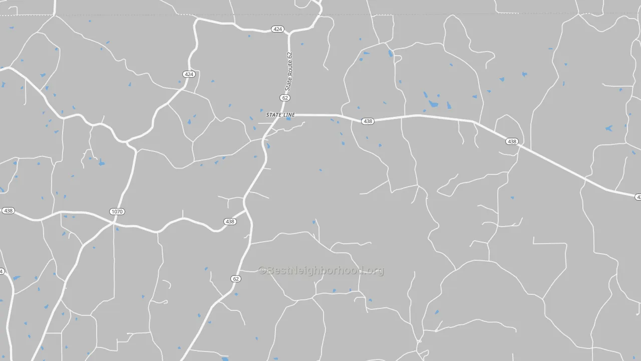 Bike Grade map of State Line, LA