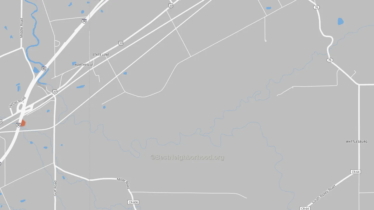Bike Grade map of State Line, NY