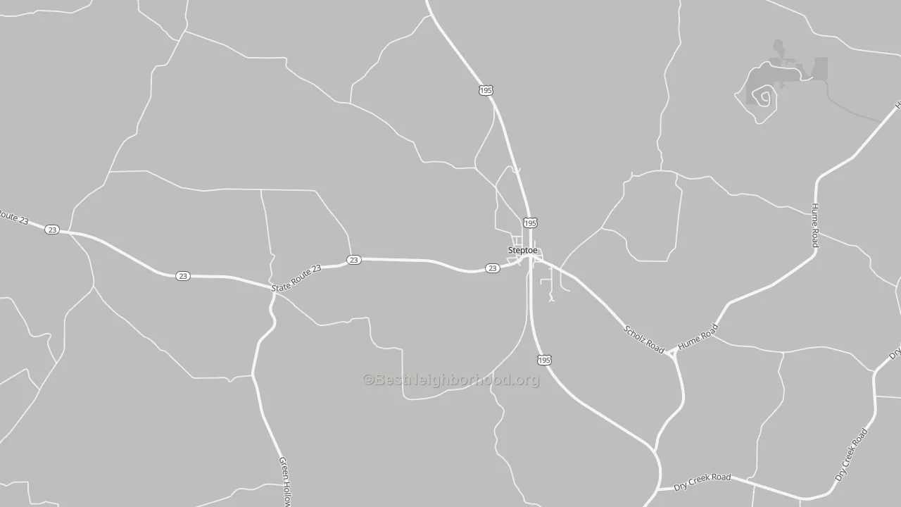 Bike Grade map of Steptoe, WA