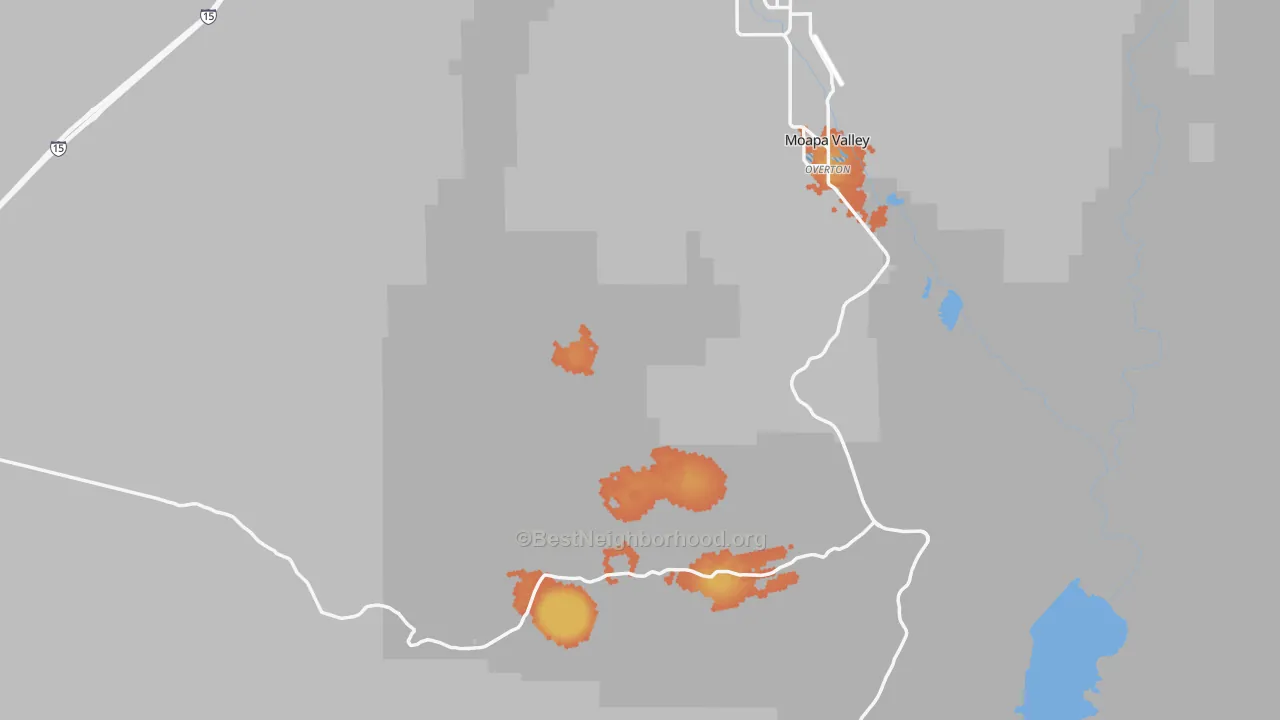 Bike Grade map of Stewarts Point, NV