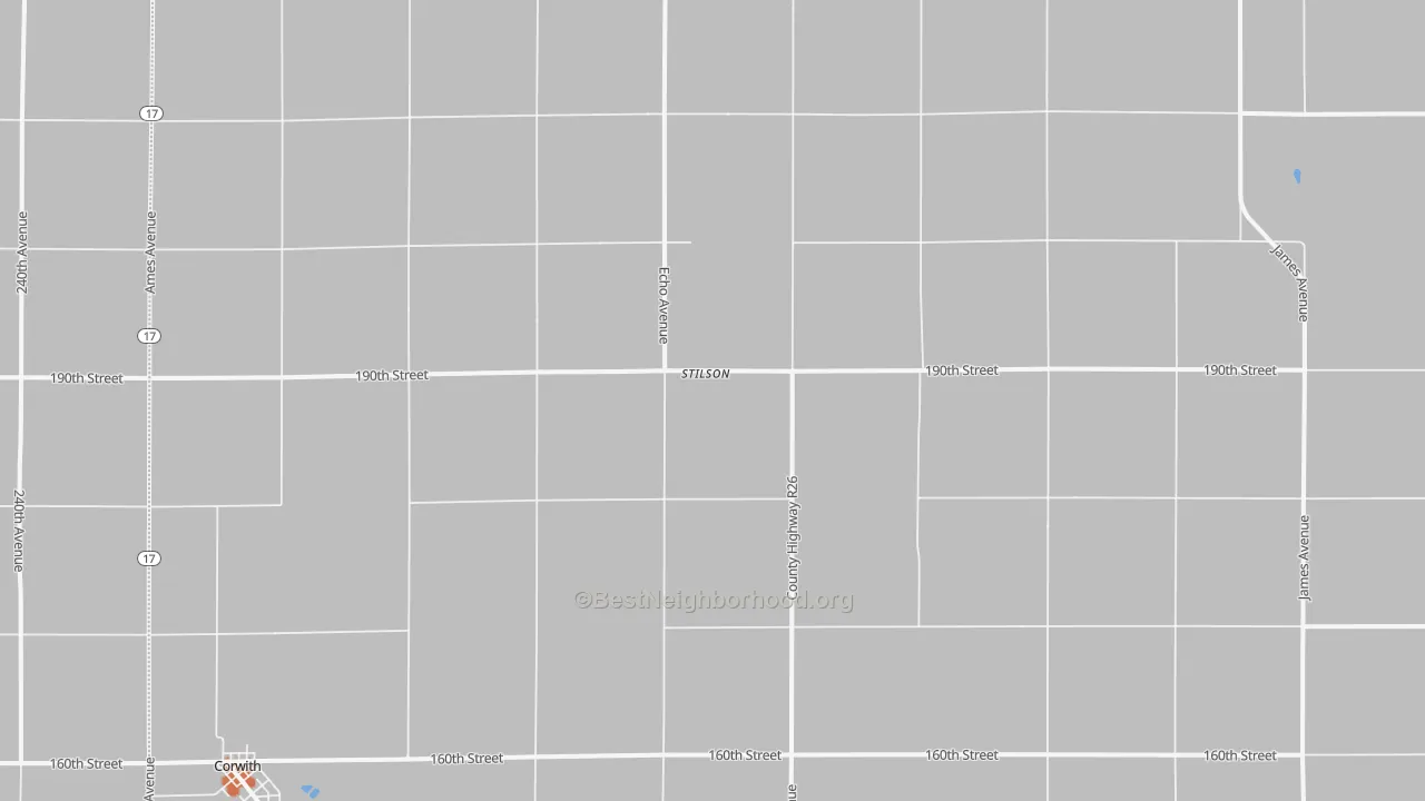 Bike Grade map of Stilson, IA
