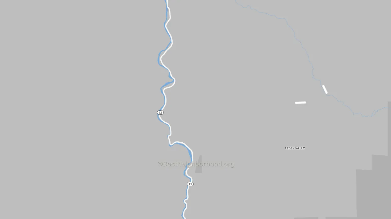 Bike Grade map of Stites, ID