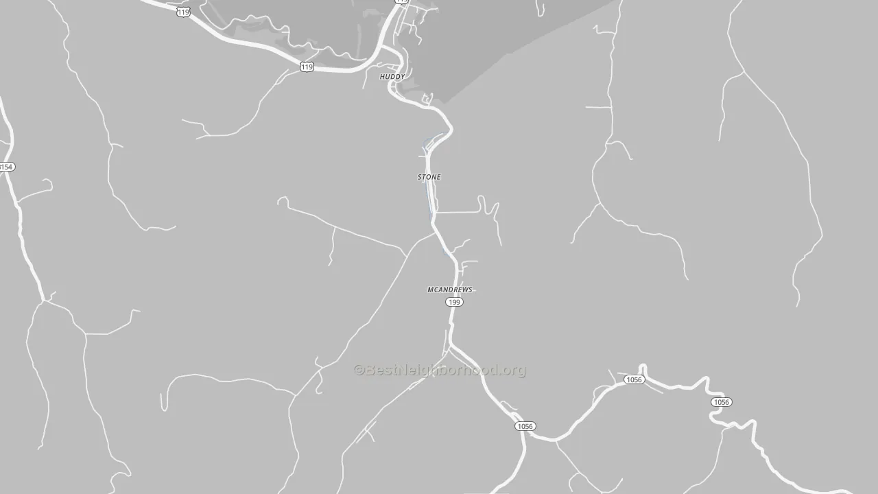 Bike Grade map of Stone, KY