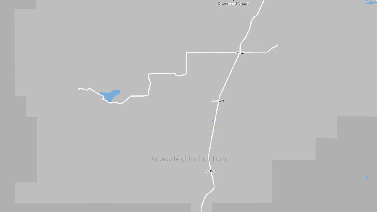 Bike Grade map of Stone, MT