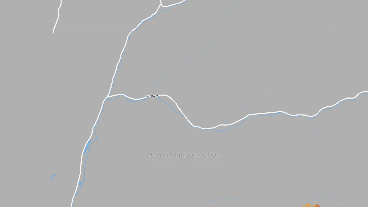 Bike Grade map of Stoner, CO
