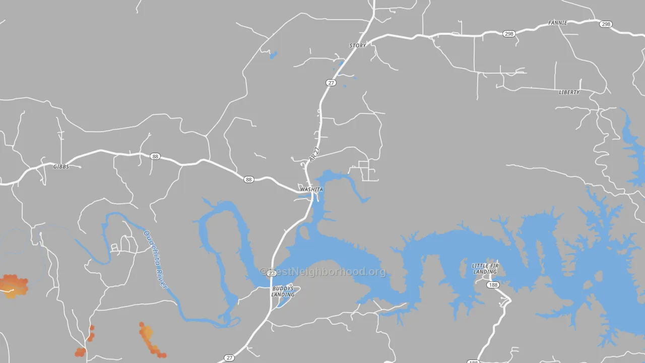 Bike Grade map of Story, AR