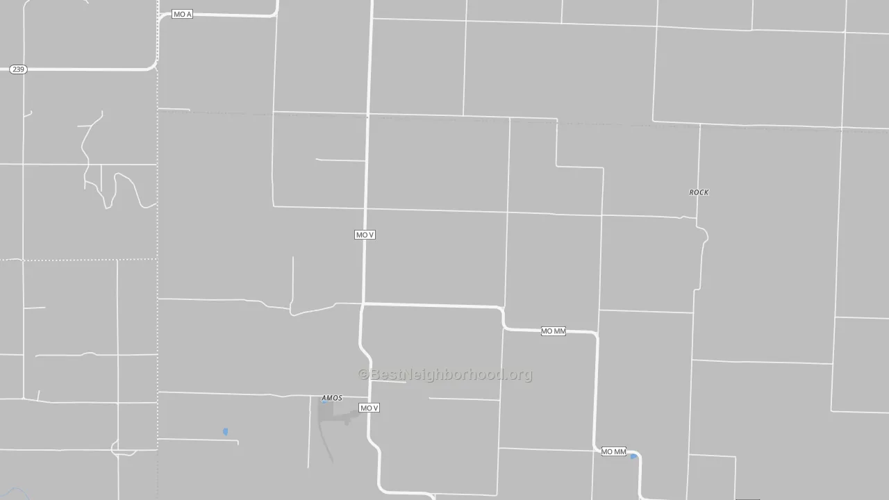 Bike Grade map of Stotesbury, MO