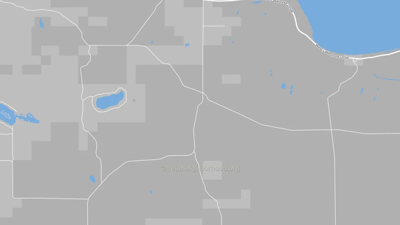 Bike Grade map of Strongs, MI