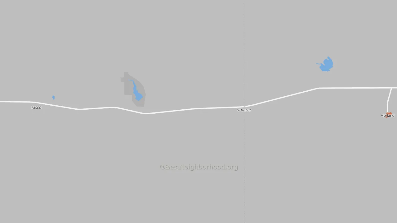 Bike Grade map of Studley, KS