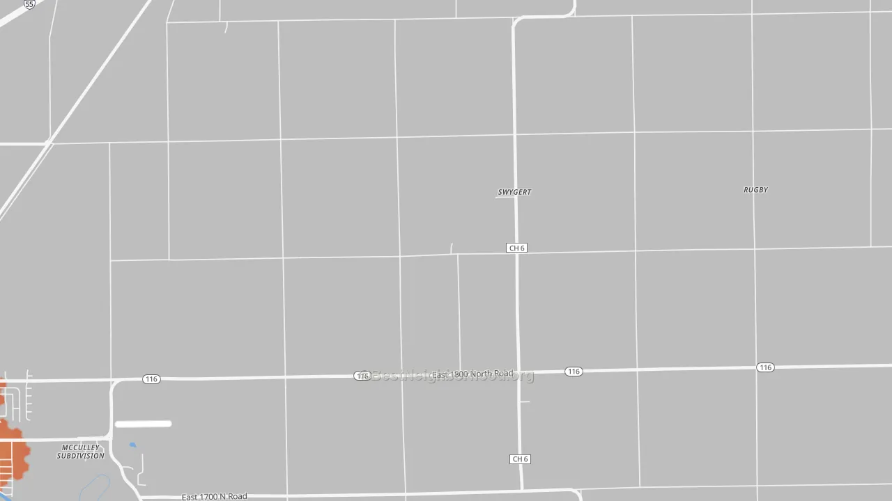 Bike Grade map of Swygert, IL