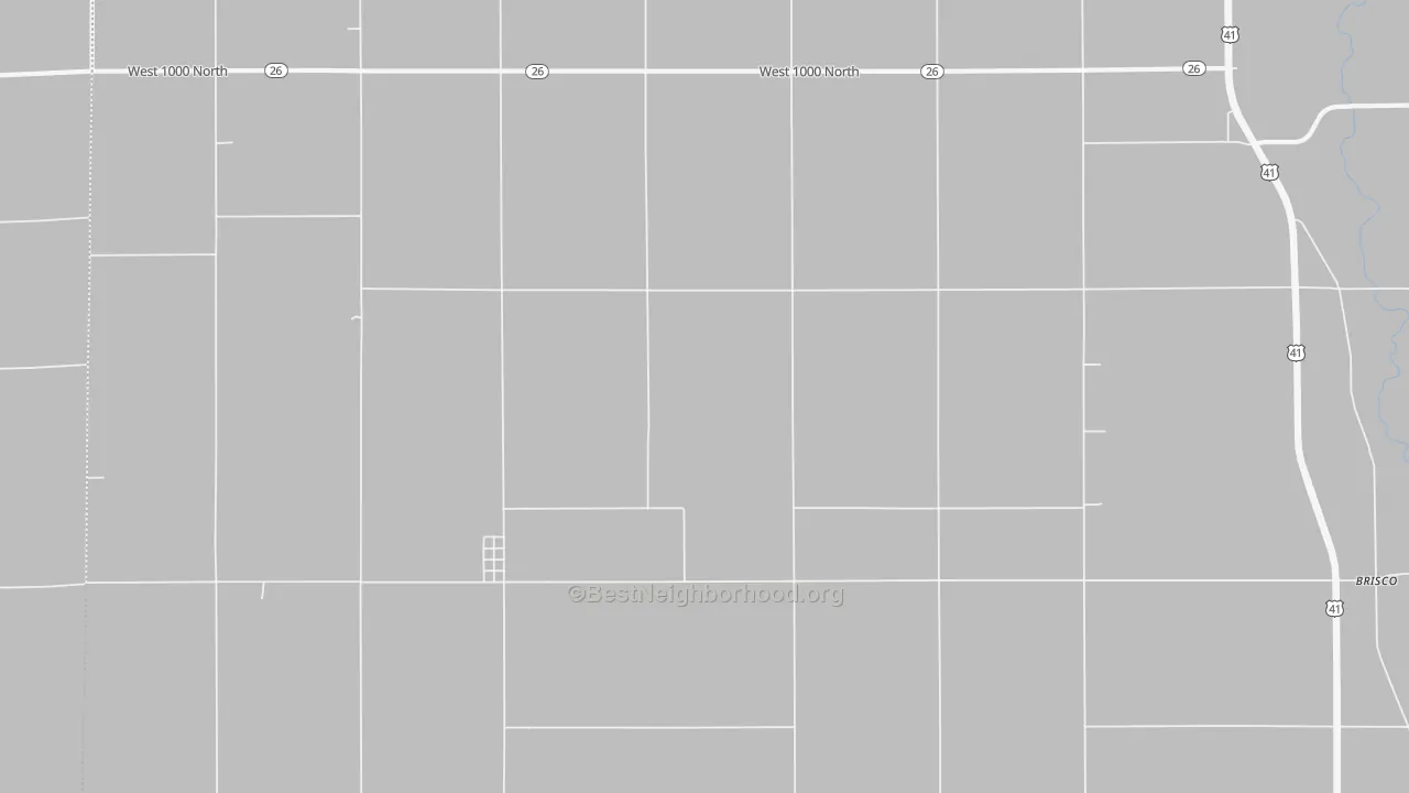Bike Grade map of Tab, IN