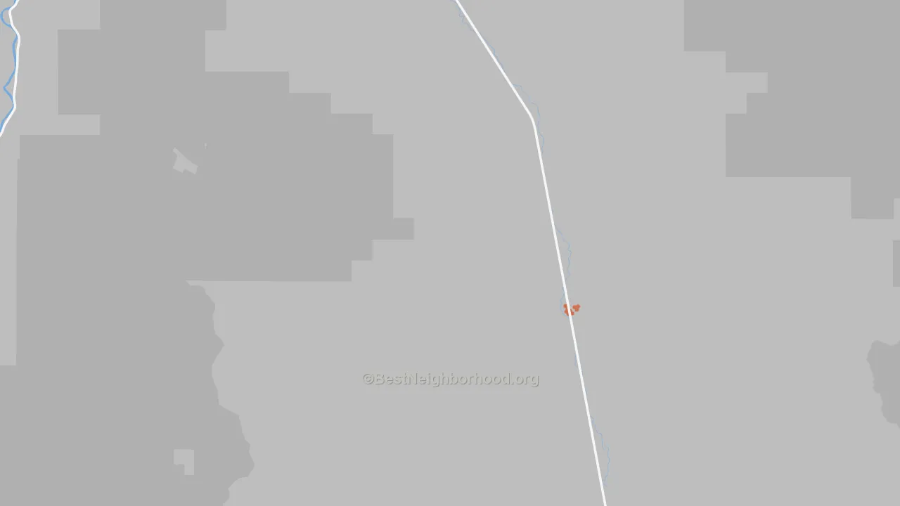 Bike Grade map of Tendoy, ID