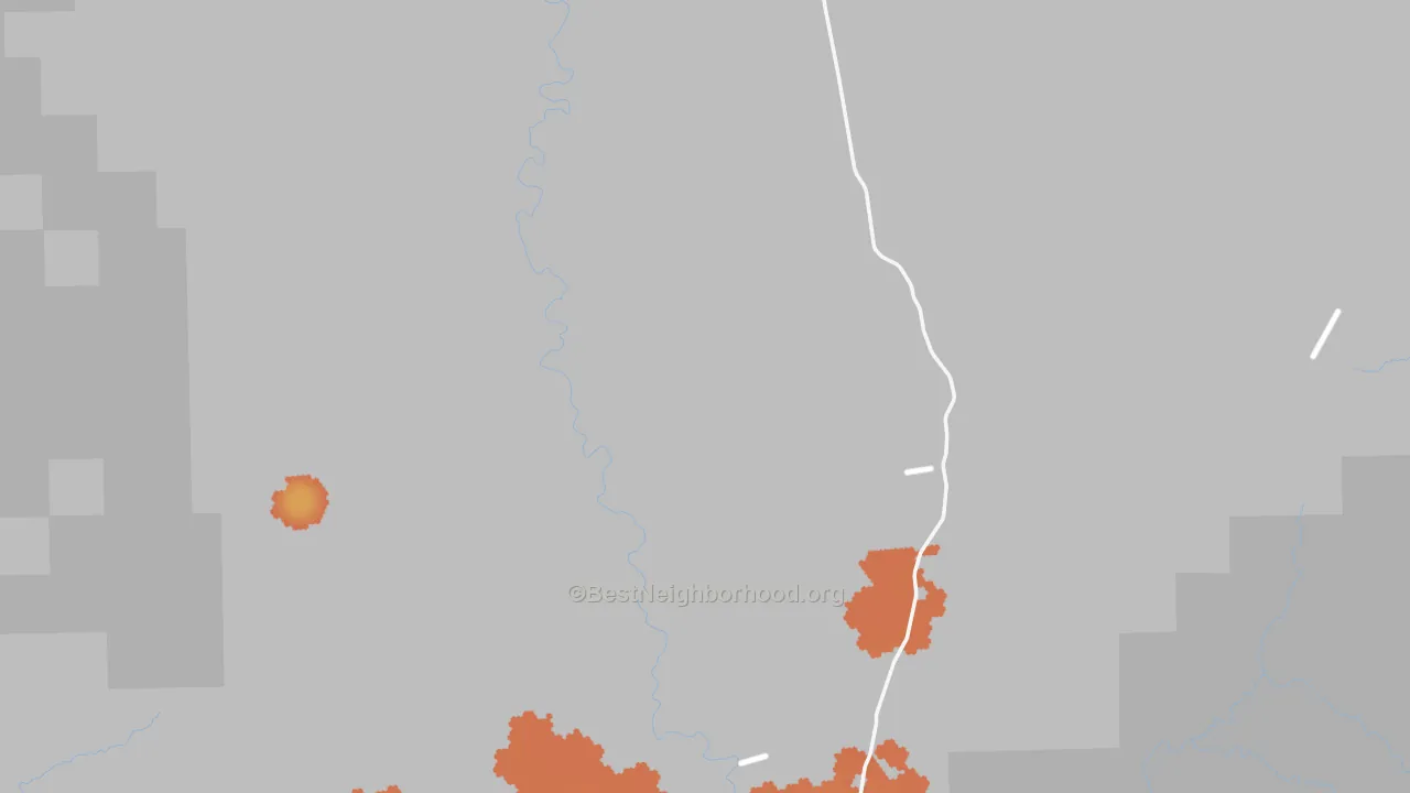 Bike Grade map of Terlingua, TX