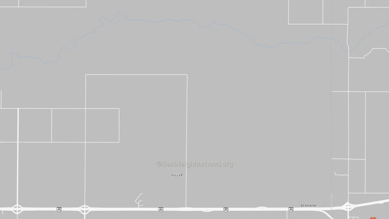 Bike Grade map of Texola, TX