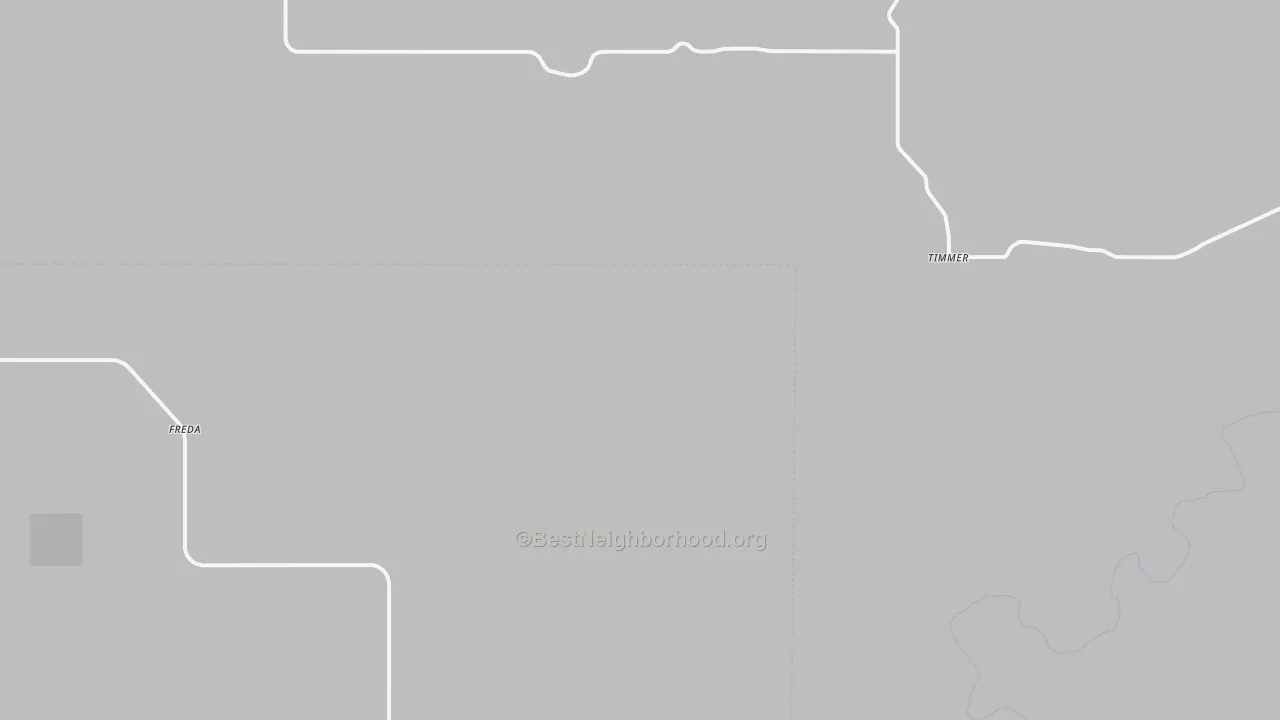 Bike Grade map of Timmer, ND