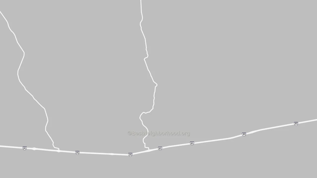 Bike Grade map of Tipton, WY