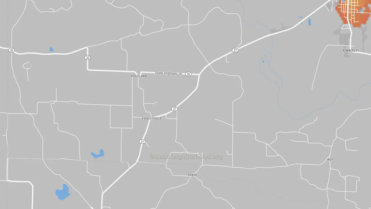 Bike Grade map of Tokio, AR