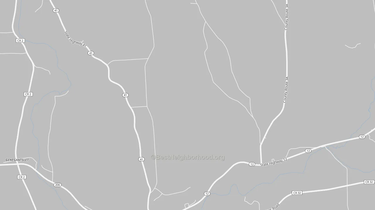 Bike Grade map of Triangle, NY