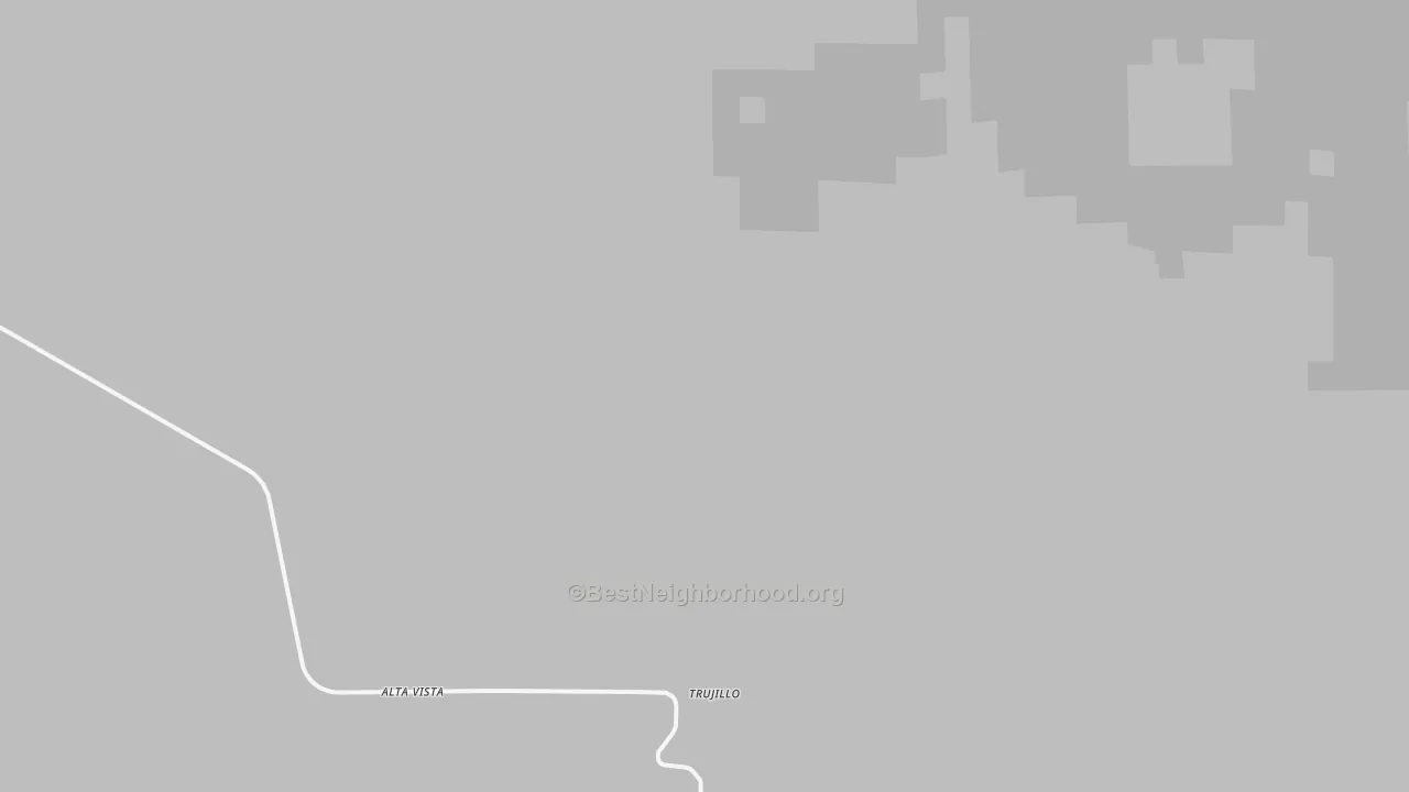 Bike Grade map of Trujillo, NM