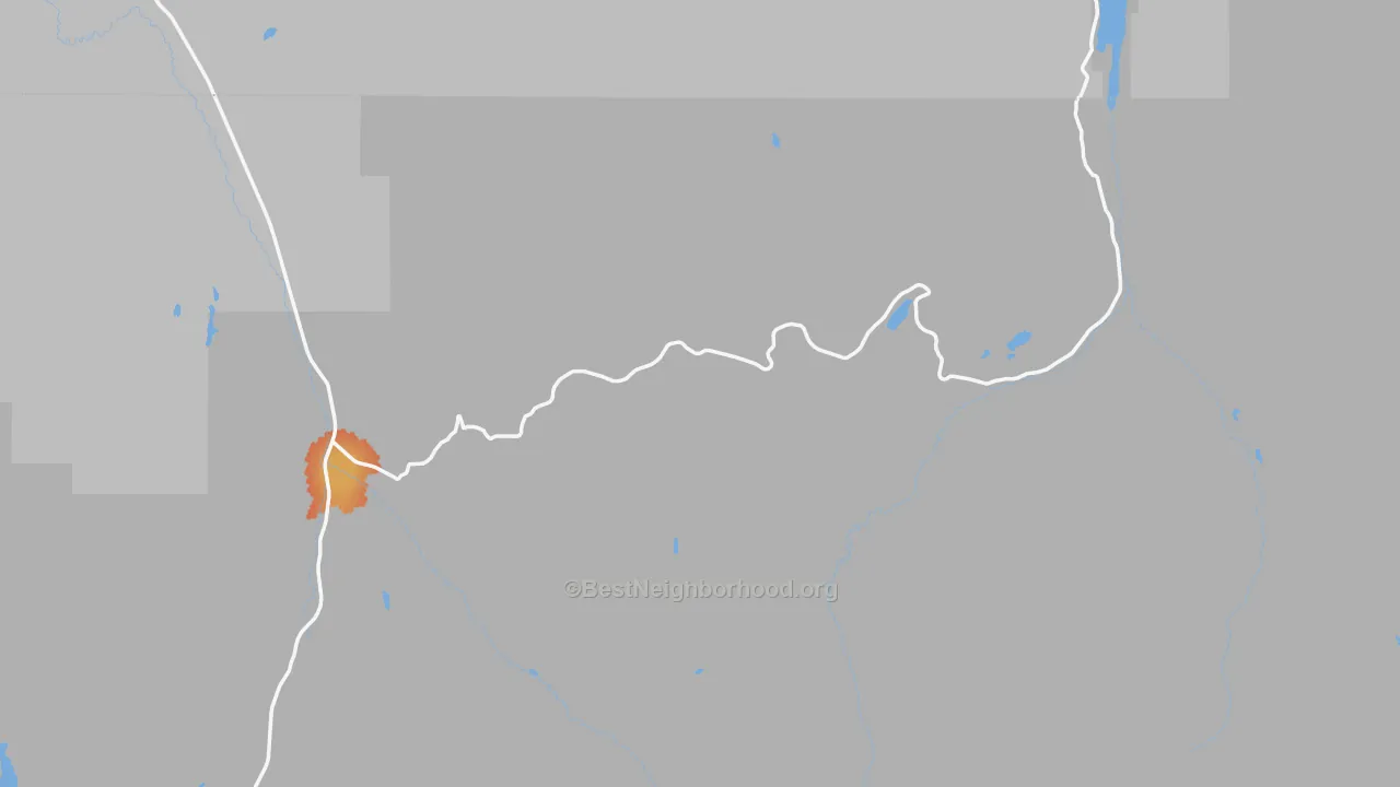 Bike Grade map of Uinta National Forest, UT