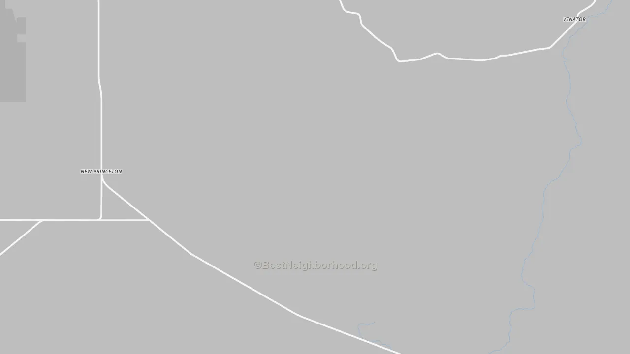 Bike Grade map of Venator, OR