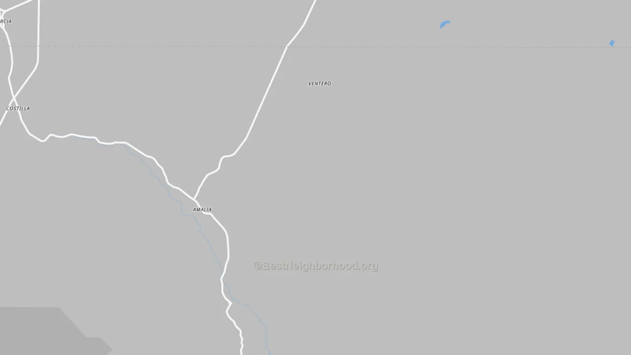 Bike Grade map of Ventero, NM