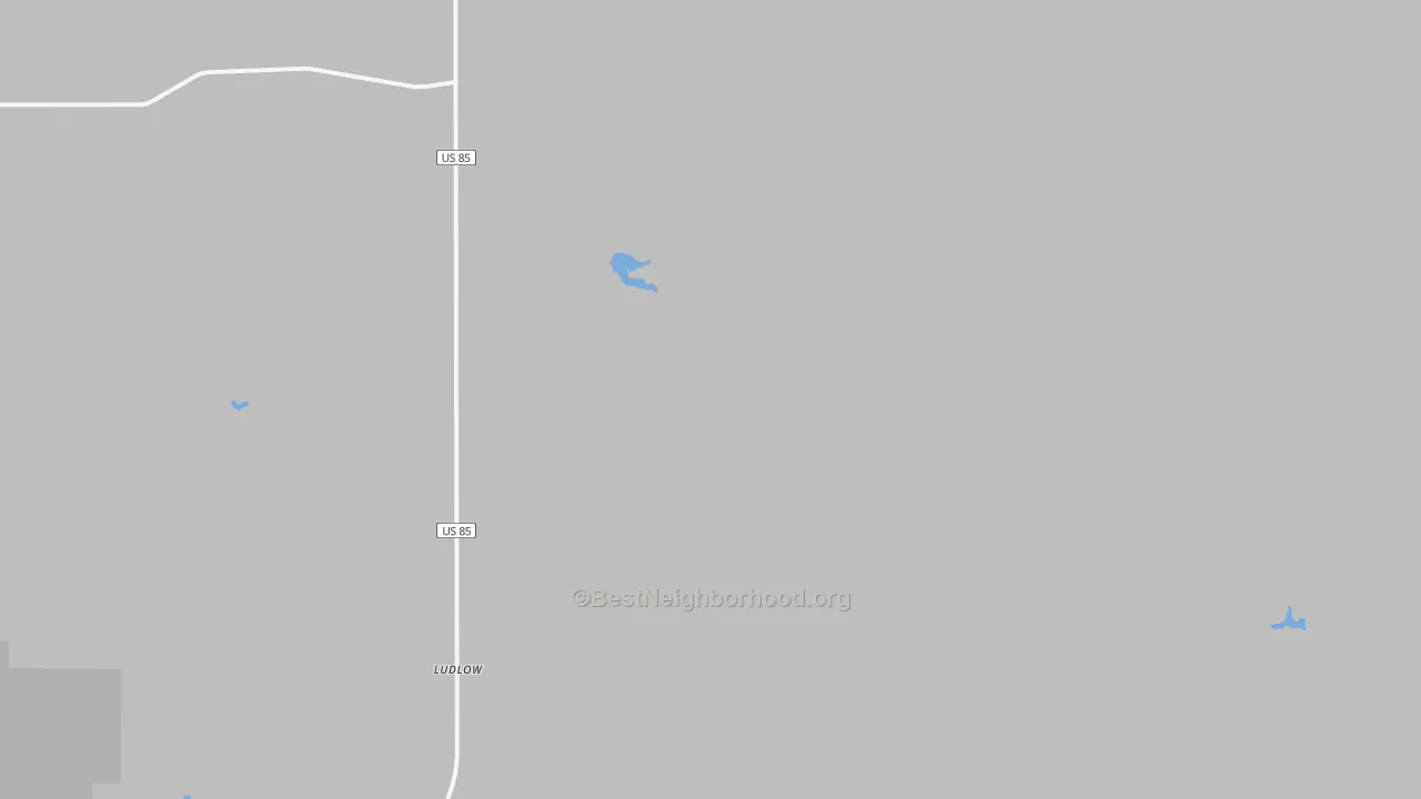 Bike Grade map of Vessey, SD