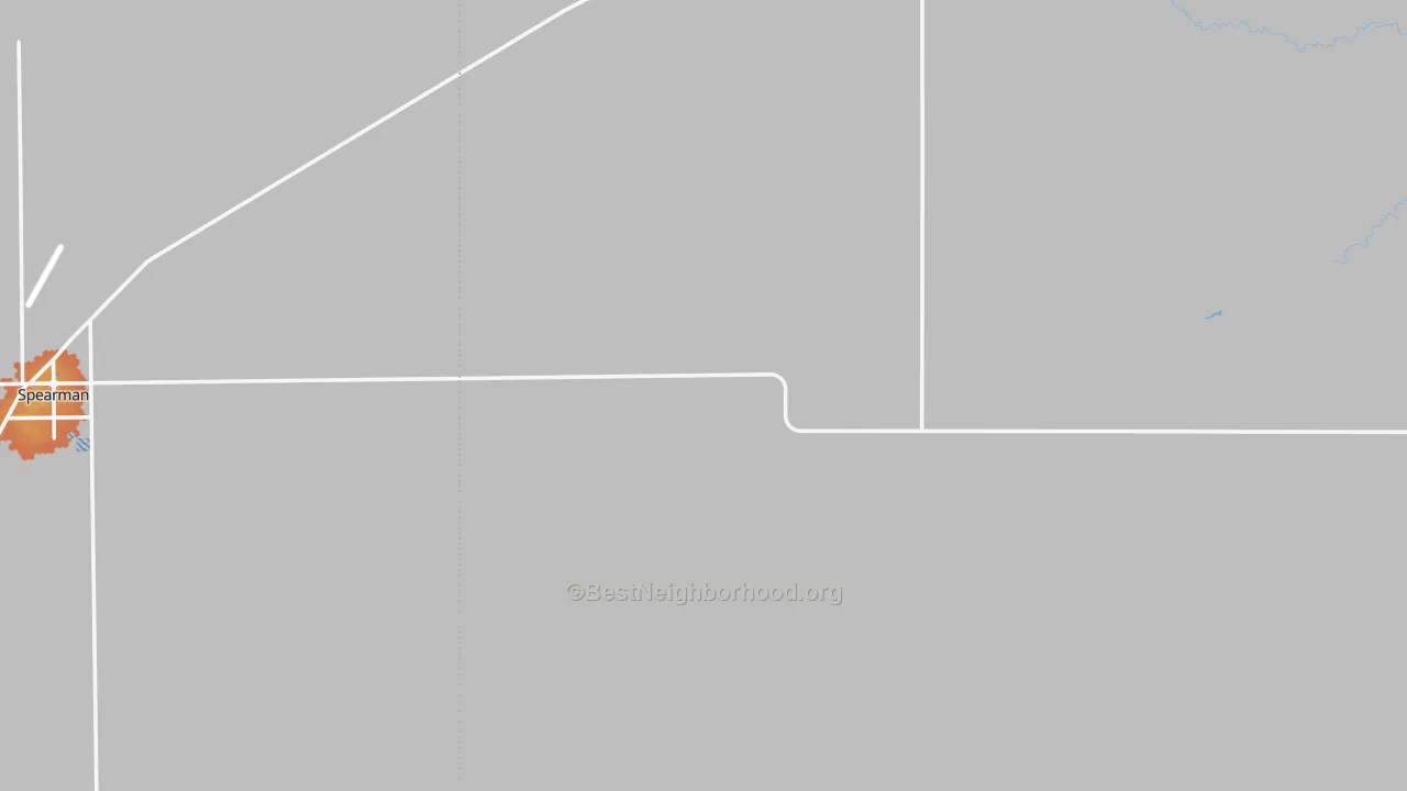 Bike Grade map of Waka, TX