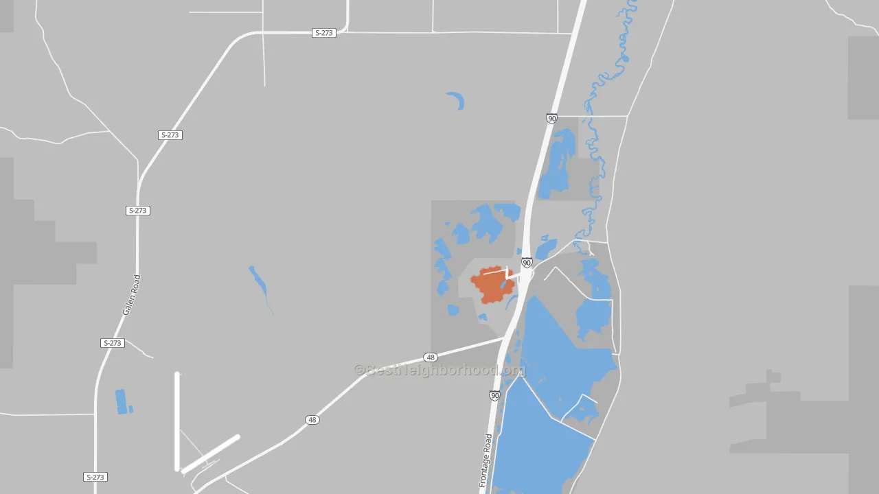 Bike Grade map of Warm Springs, MT