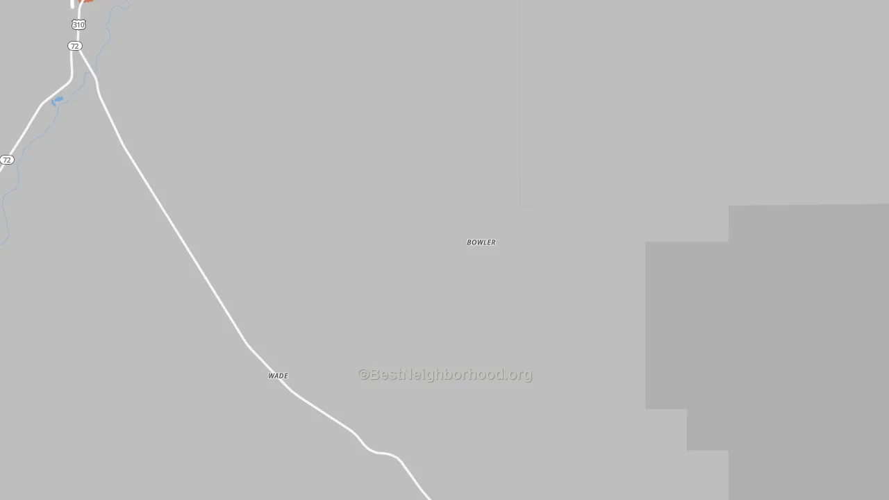 Bike Grade map of Warren, MT