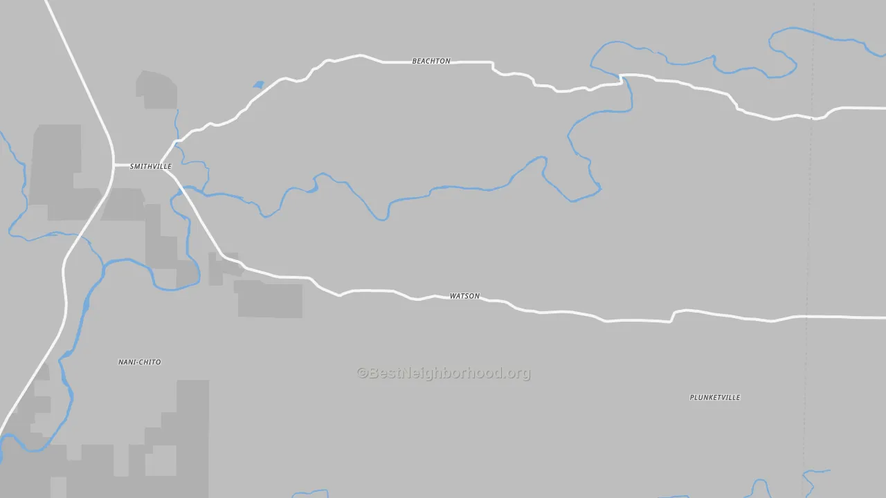 Bike Grade map of Watson, OK
