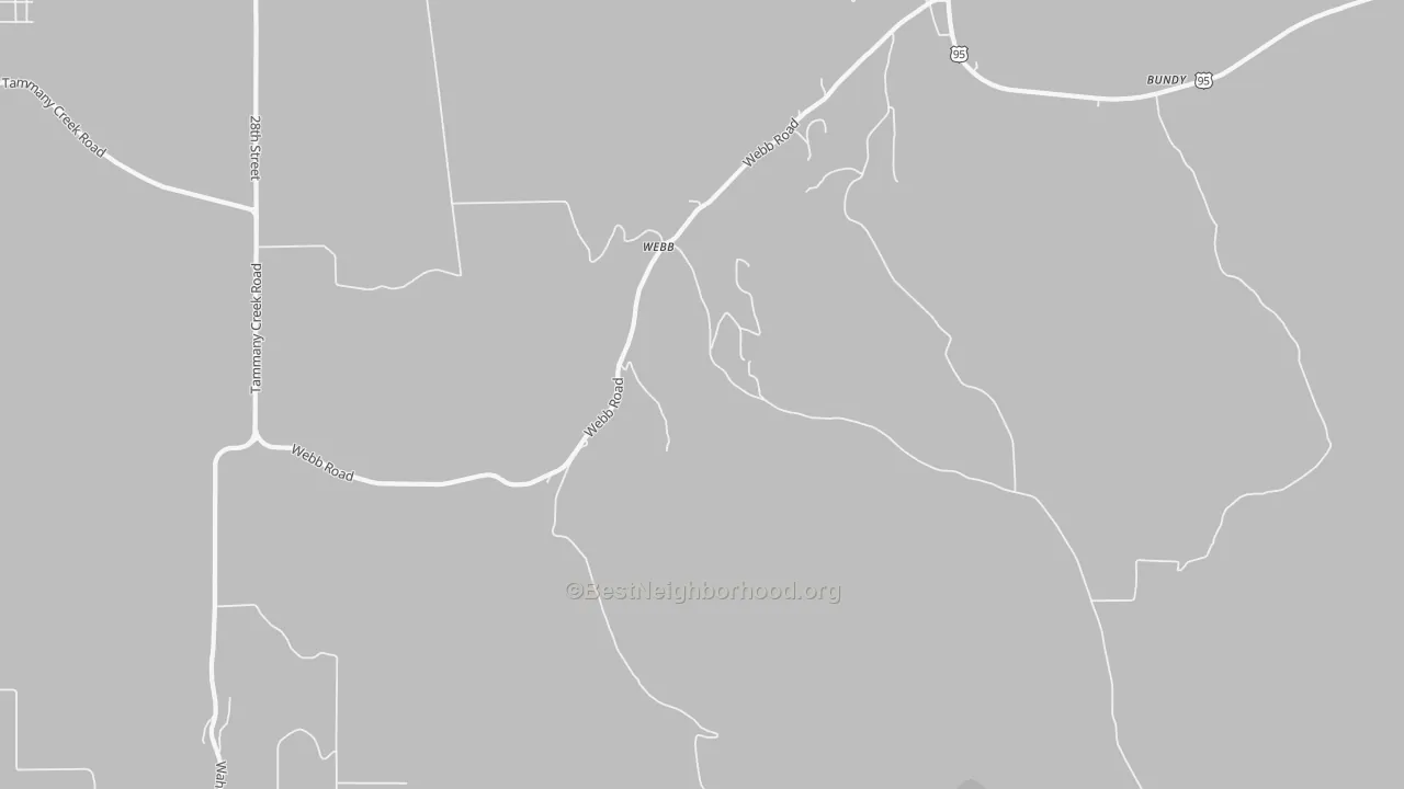 Bike Grade map of Webb, ID