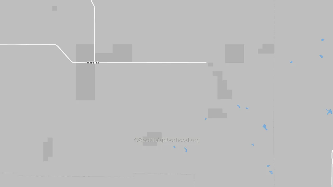 Bike Grade map of Webster, MT