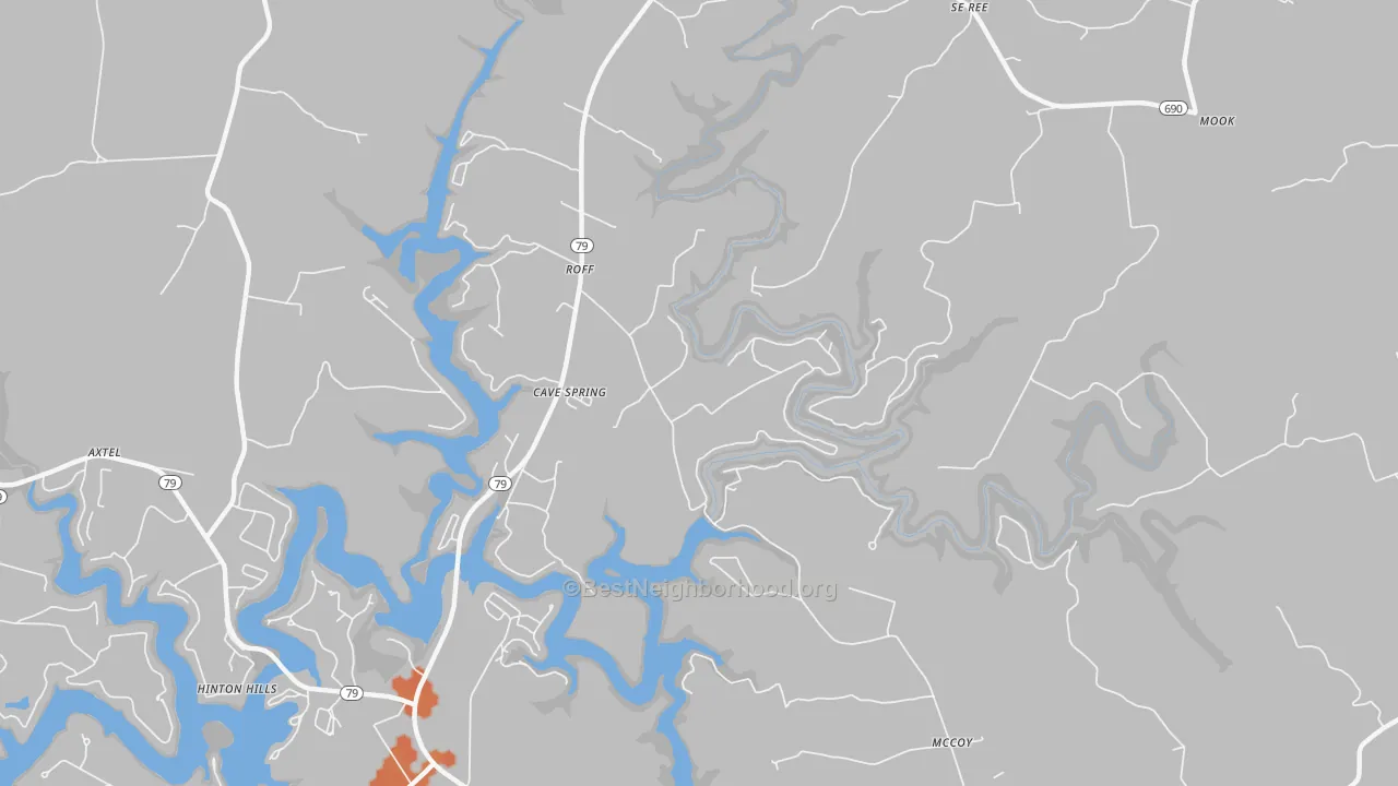 Bike Grade map of Westview, KY