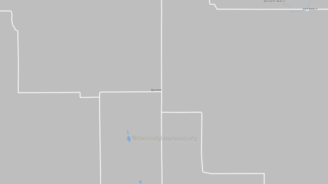 Bike Grade map of Wheeler County, NE