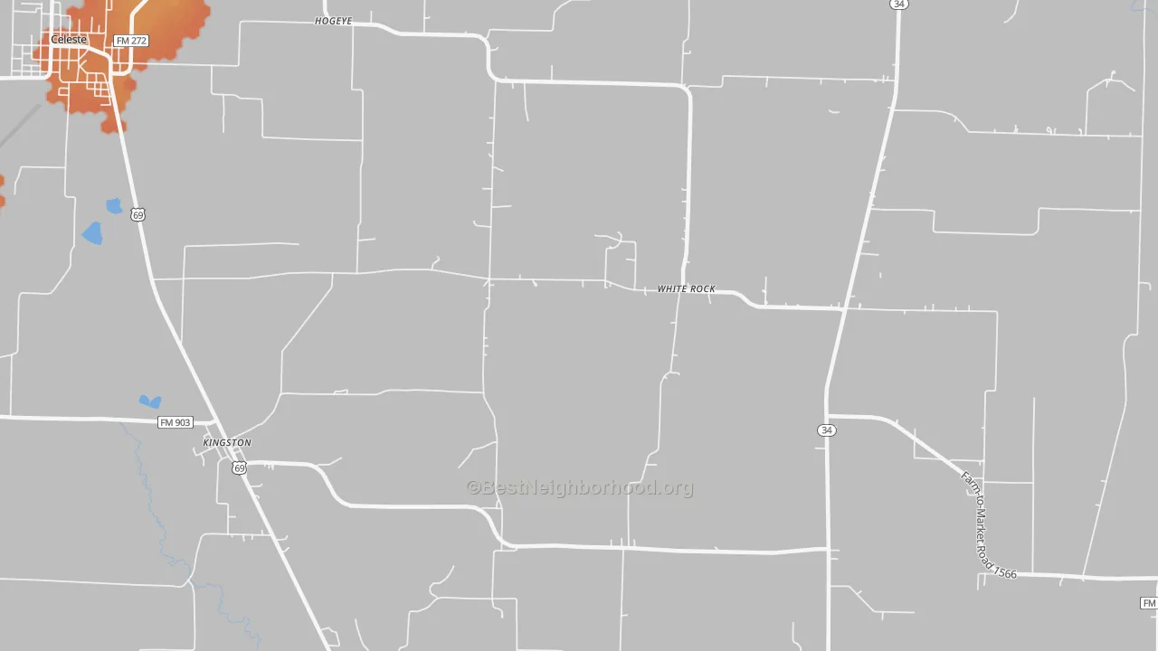 Bike Grade map of White Rock, TX