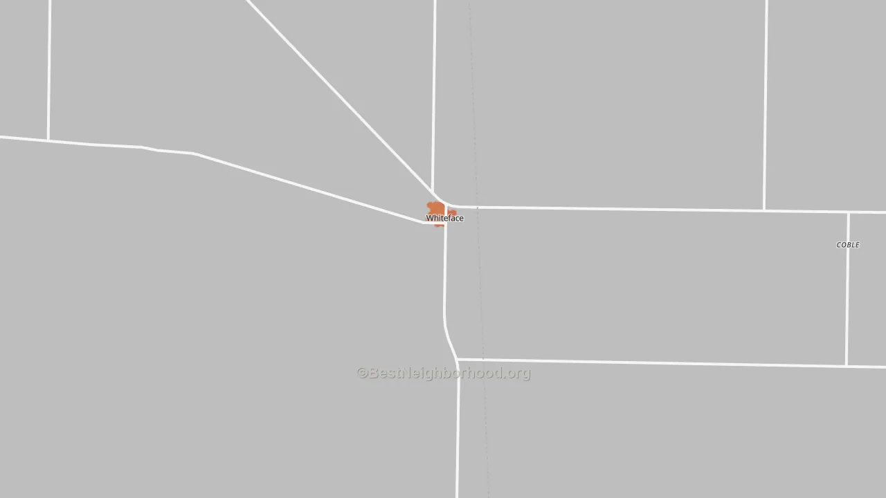Bike Grade map of Whiteface, TX