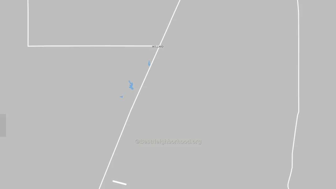 Bike Grade map of Willard, MT