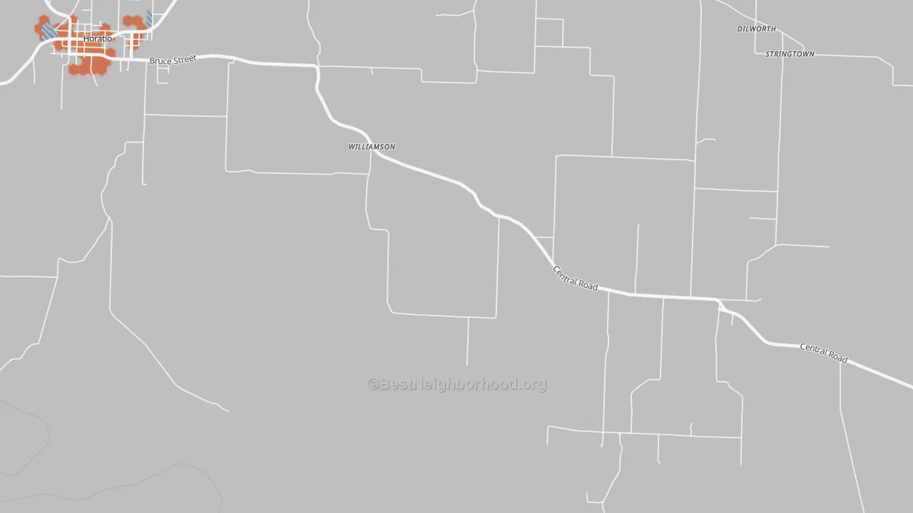 Bike Grade map of Williamson, AR