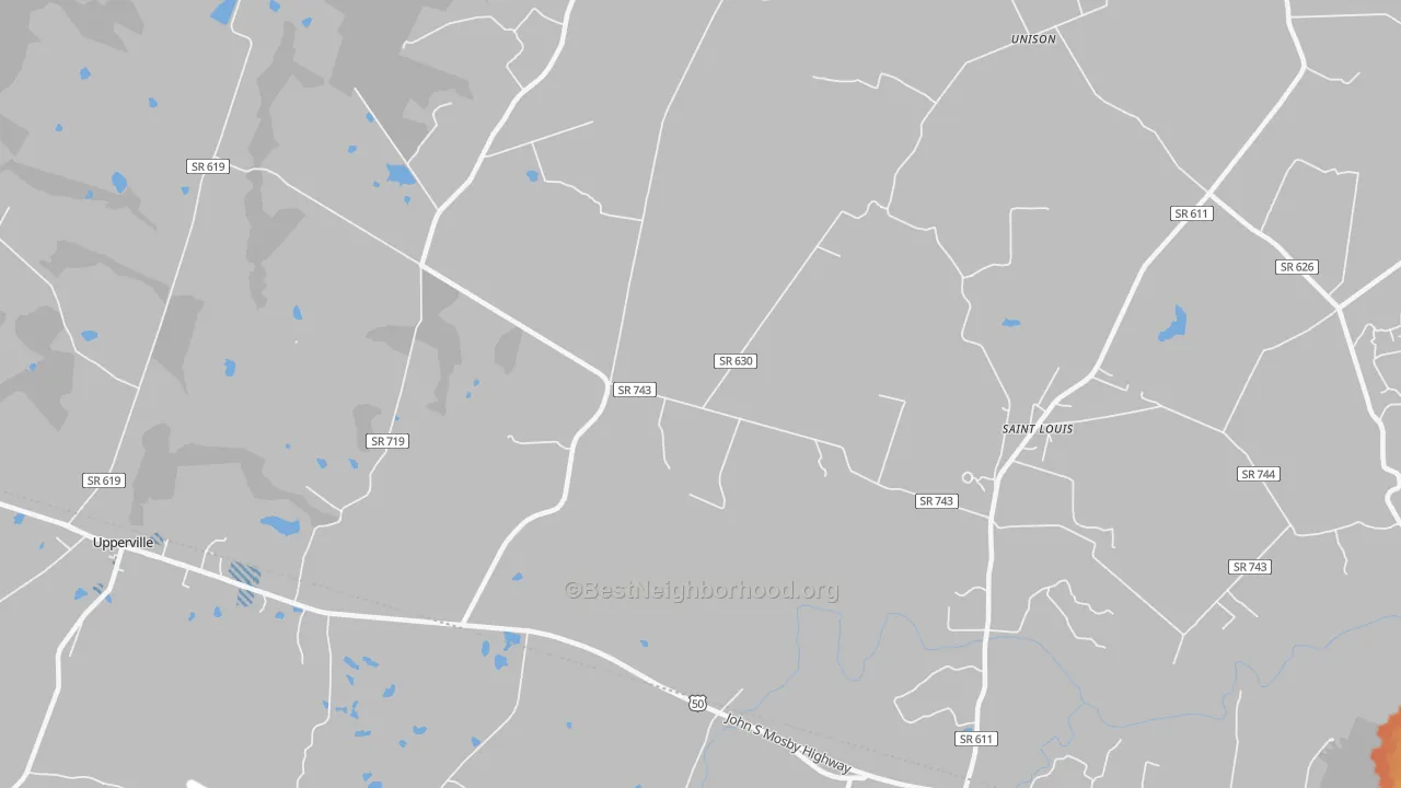 Bike Grade map of Willisville, VA