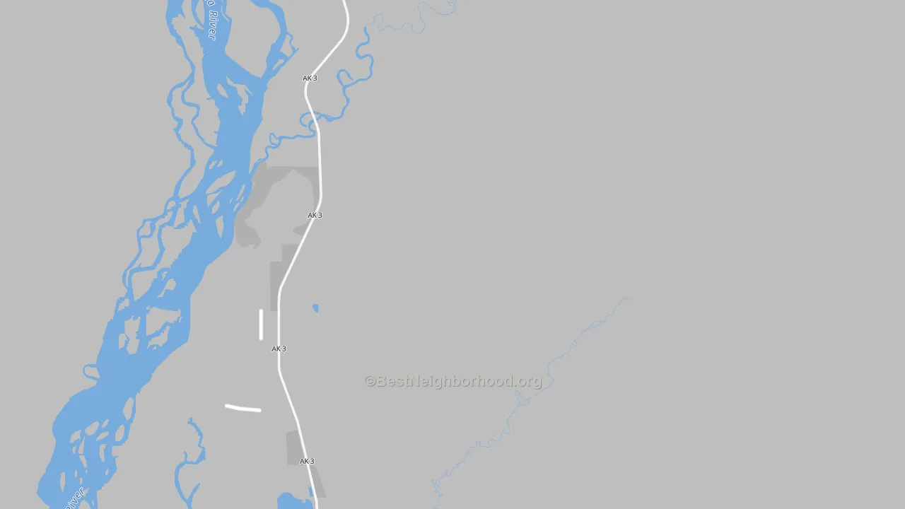 Bike Grade map of Willow, AK