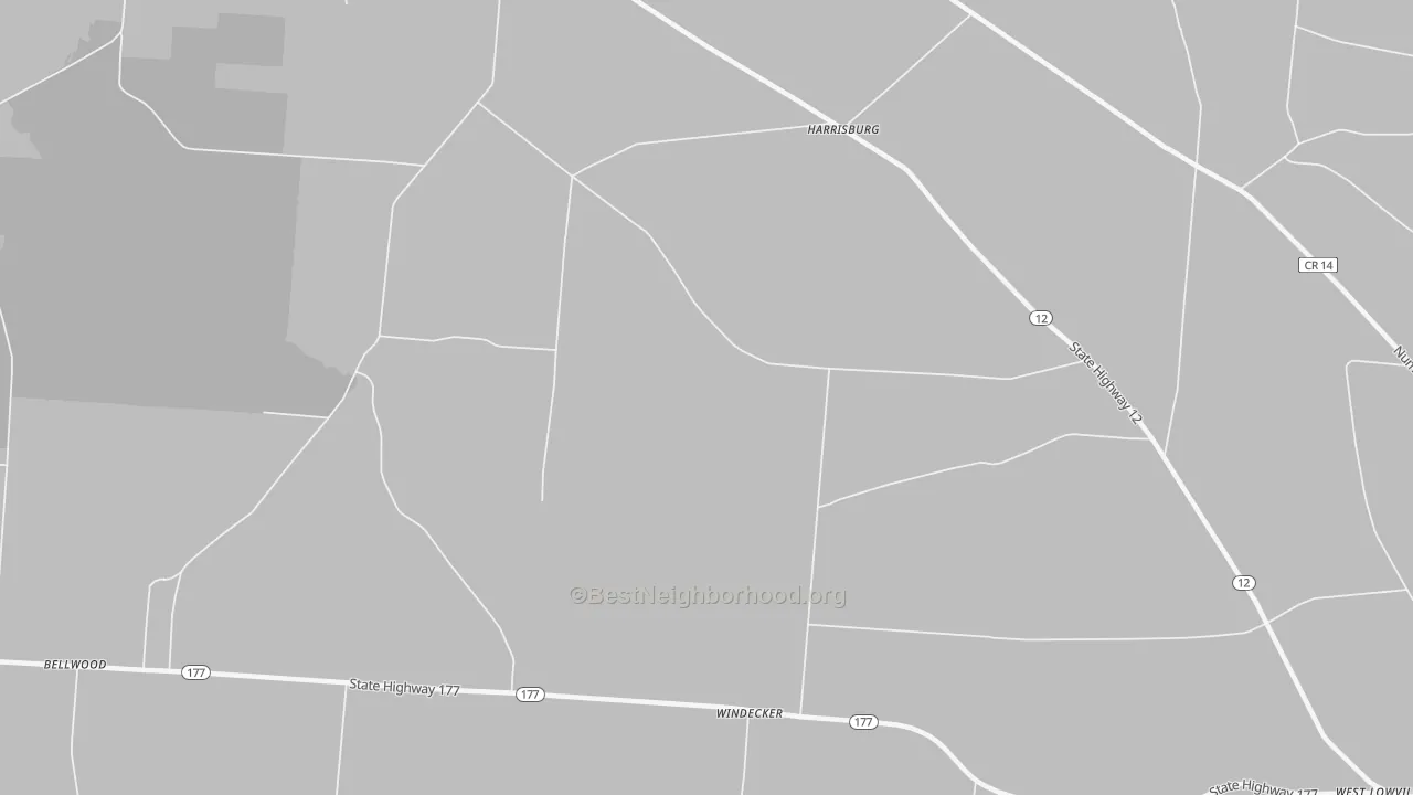 Bike Grade map of Windecker, NY