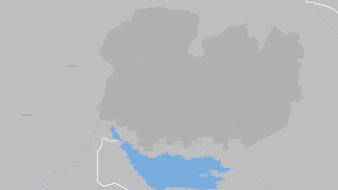 Bike Grade map of Wintersburg, AZ