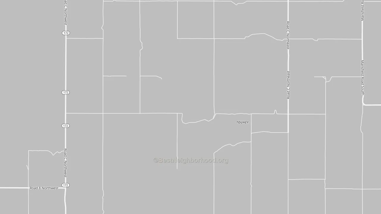 Bike Grade map of Withrow, WA