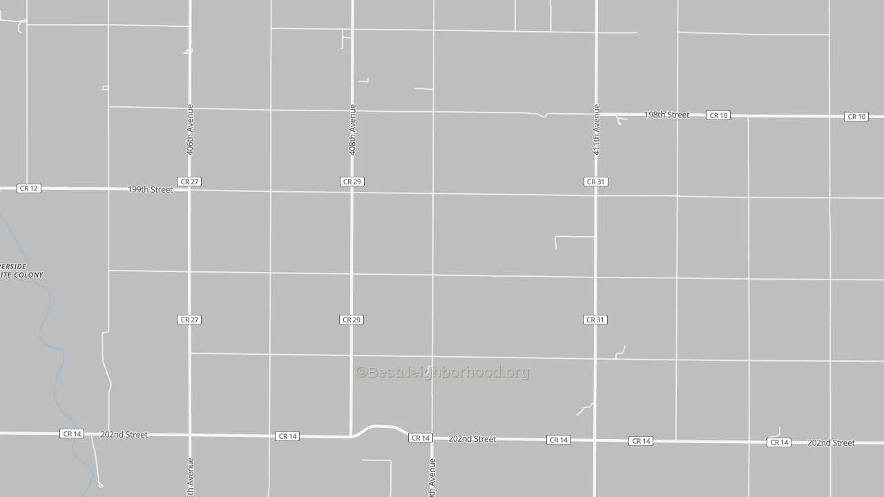 Bike Grade map of Yale, SD