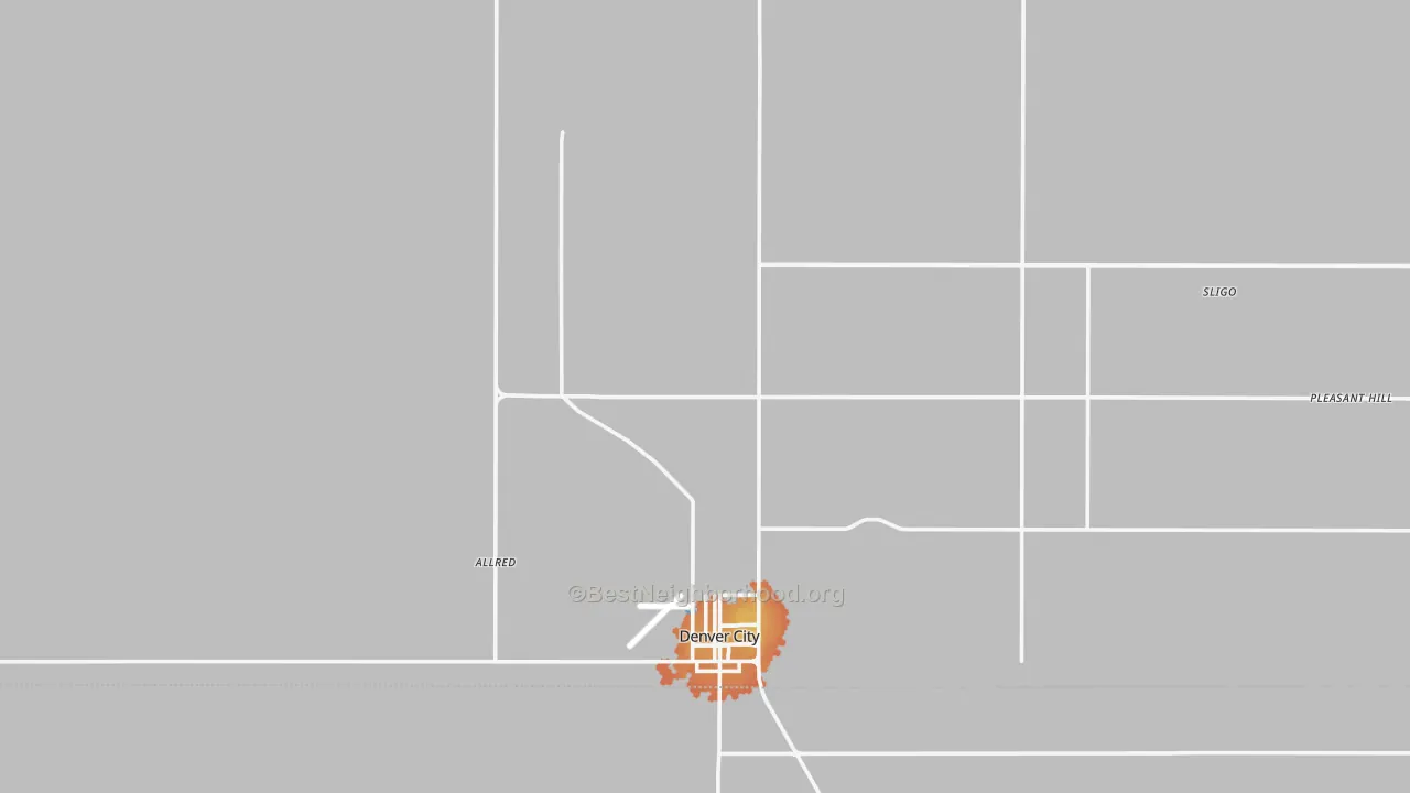 Bike Grade map of Yoakum County, TX