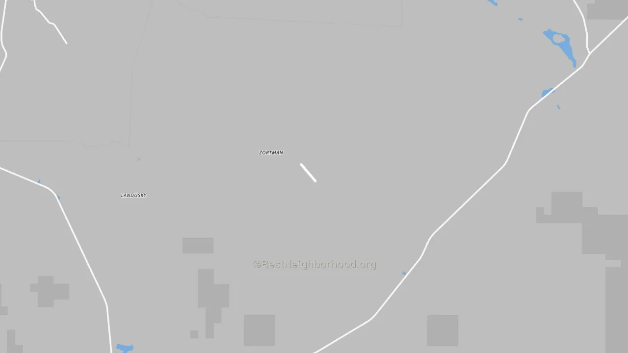 Bike Grade map of Zortman, MT