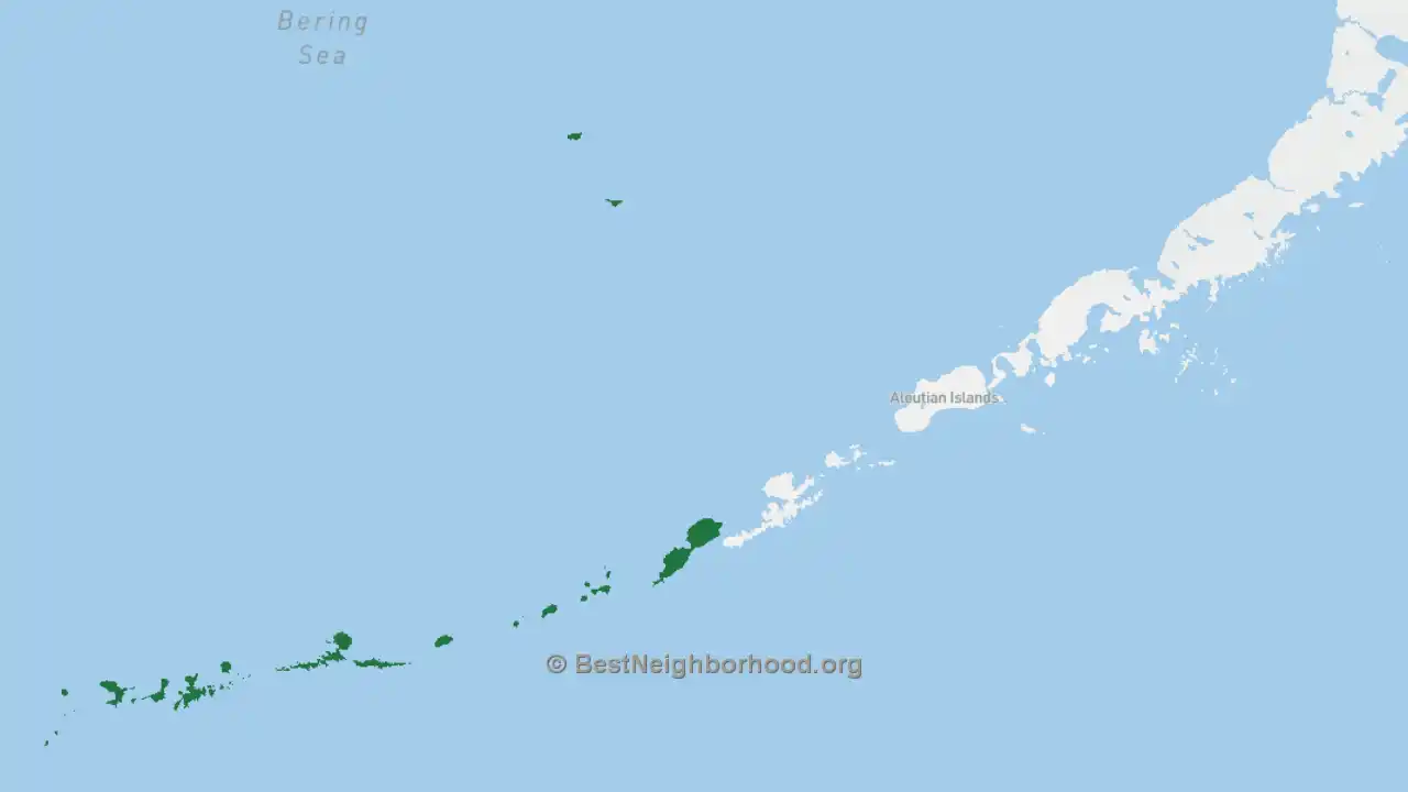 Adak Eagle Enterprise 2G and 3G Coverage Map