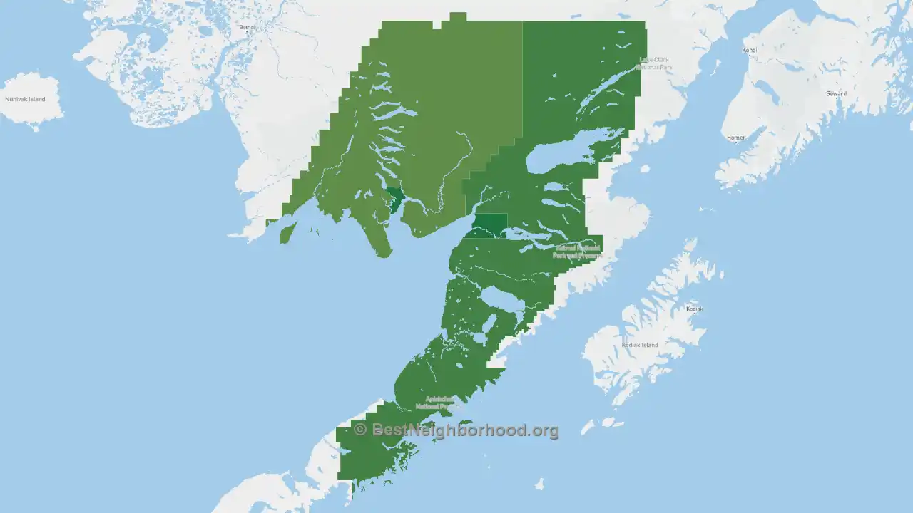 Bristol Bay Cellular 2G and 3G Coverage Map